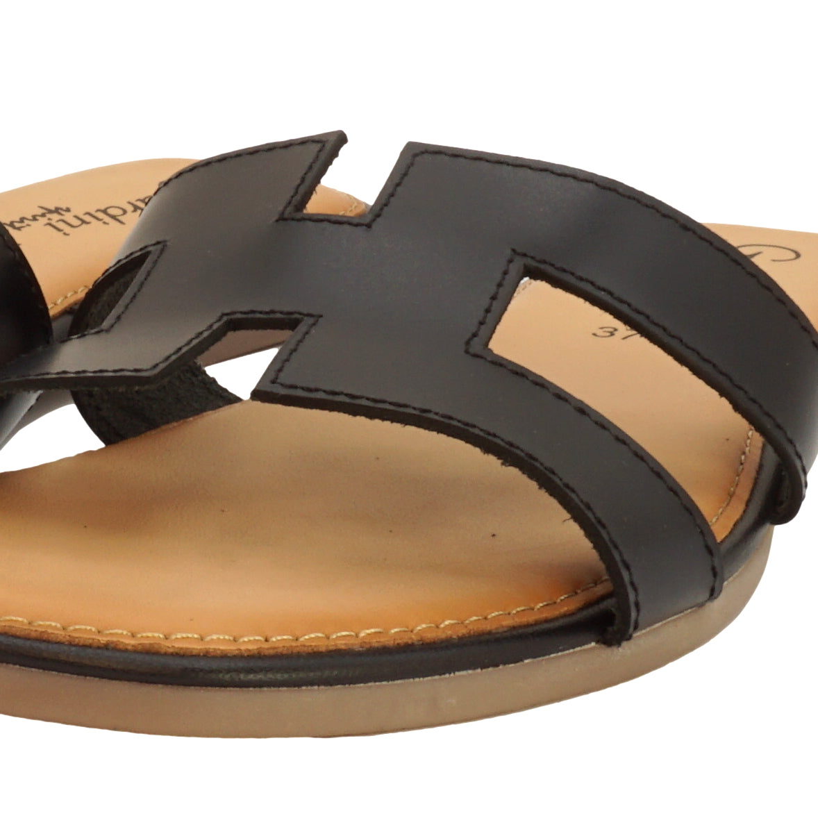 Sandali slipper nero Chiara