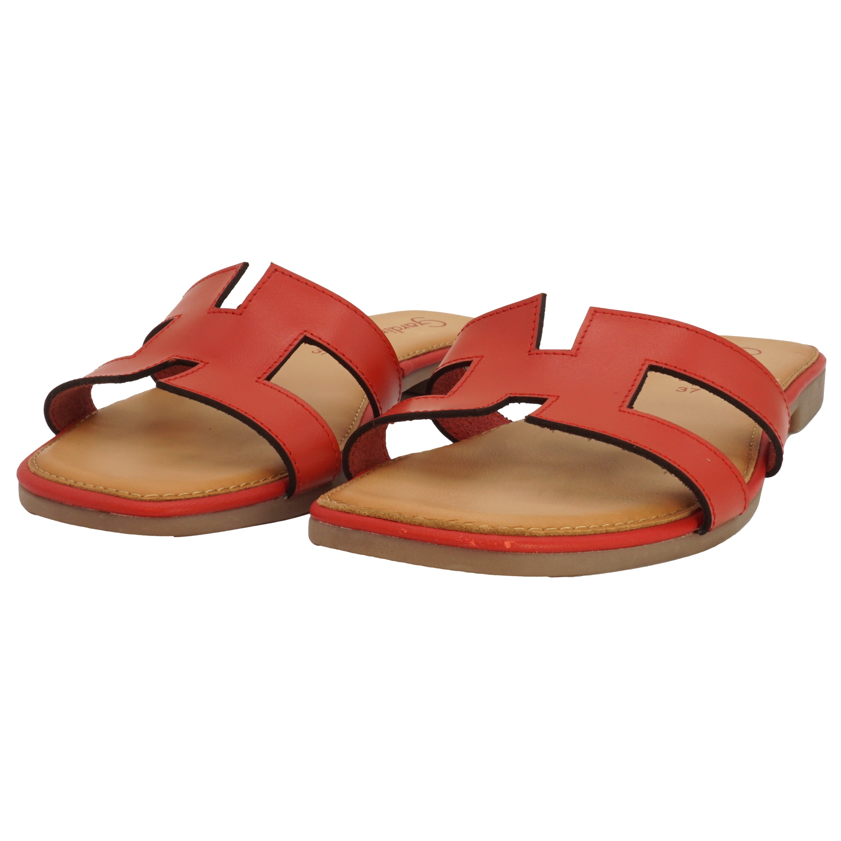 Sandali slipper rosso Chiara