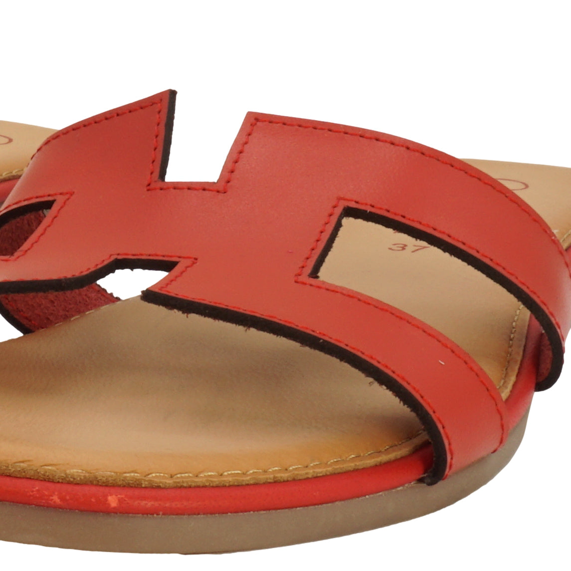 Sandali slipper rosso Chiara