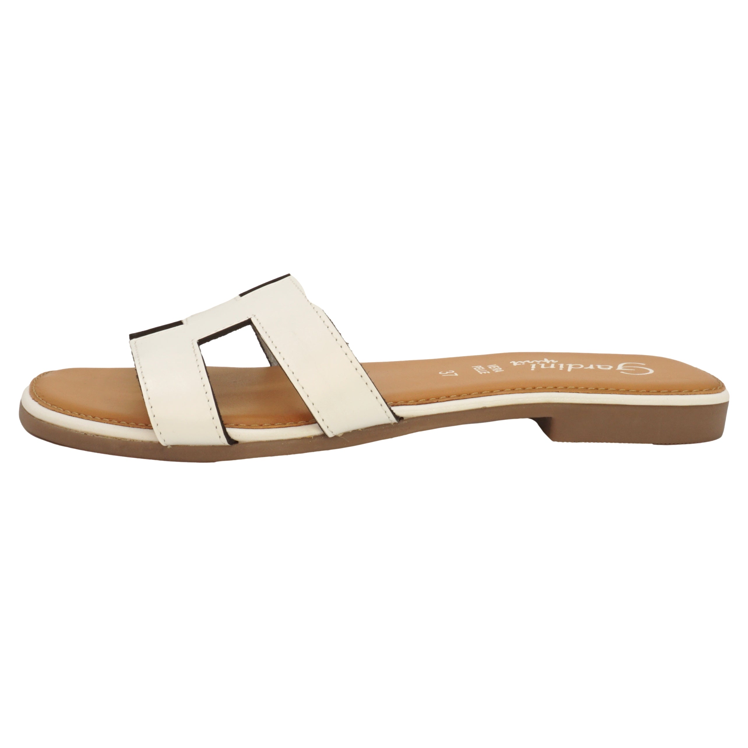 Sandali slipper bianco Chiara