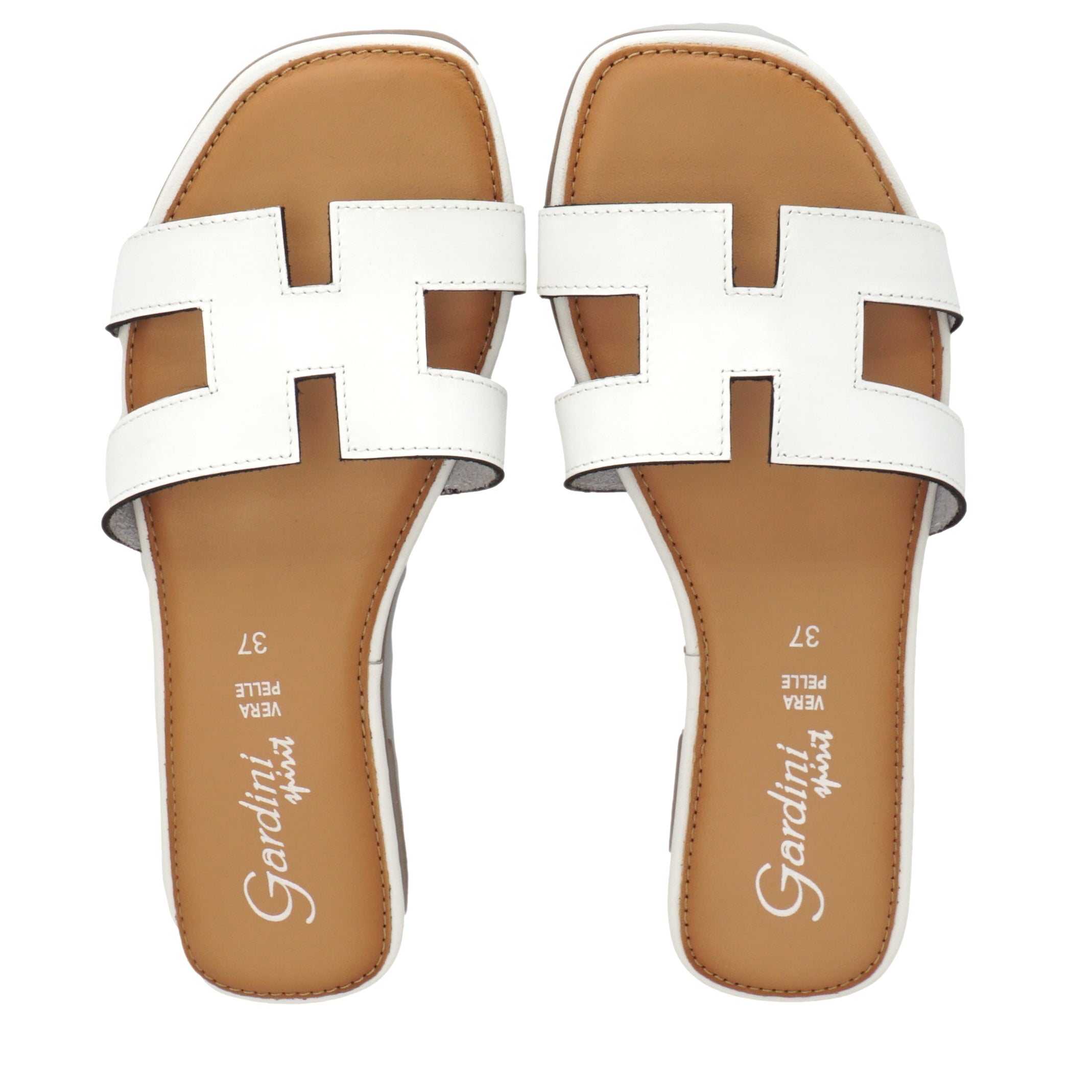 Sandali slipper bianco Chiara