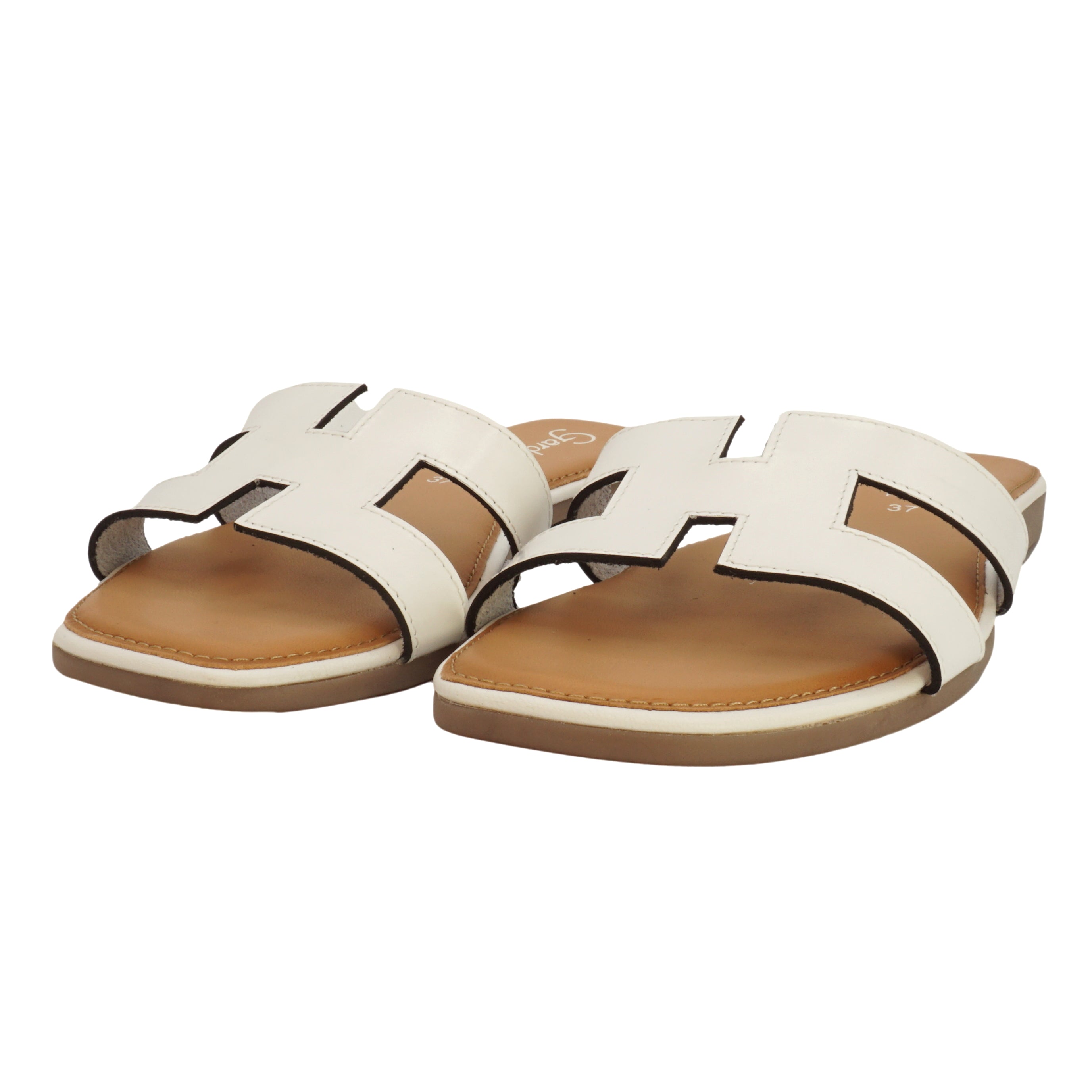 Sandali slipper bianco Chiara