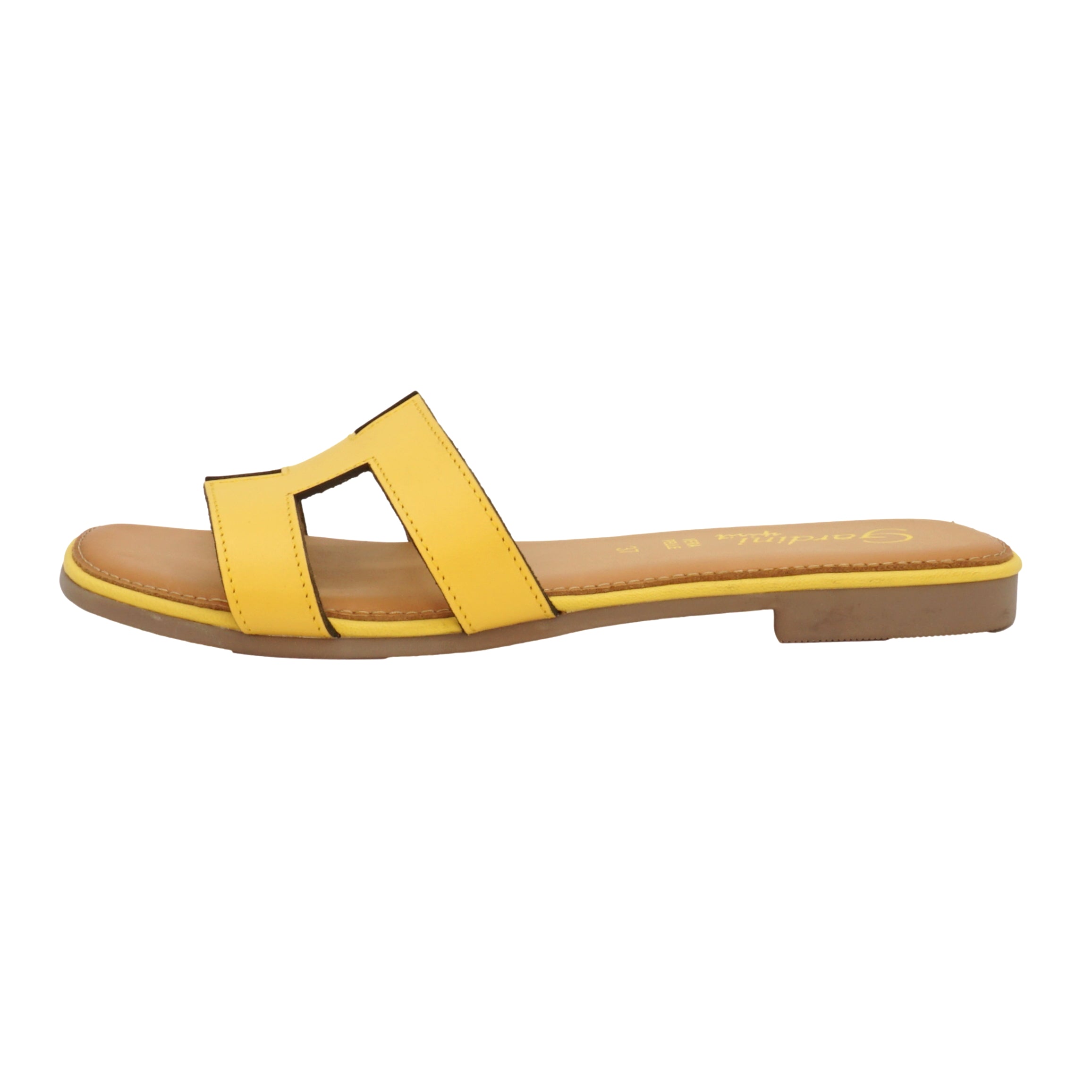 Sandali slipper giallo Chiara